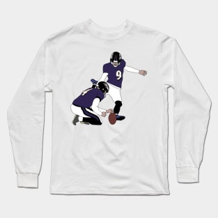 tucker the goat of kicker Long Sleeve T-Shirt